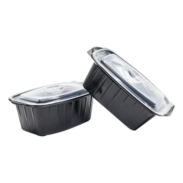 Özge Plastik Sıcak Yemek Kabı 1000Gr Mikrodalga Gıda Kabı 300 Set