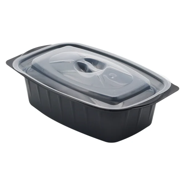 Özge Plastik Sıcak Yemek Kabı 750Gr Mikrodalga Gıda Kabı 300 Set